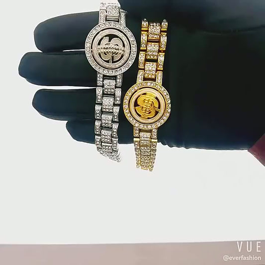 15MM Iced Dollar Bracelet