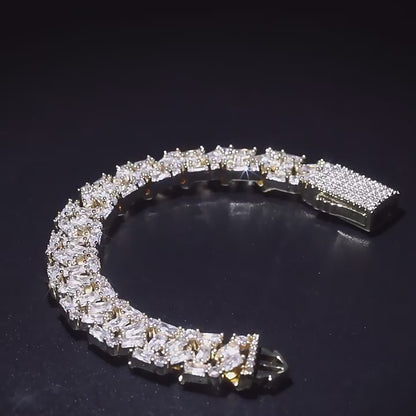 13MM Crown Ice Bracelet
