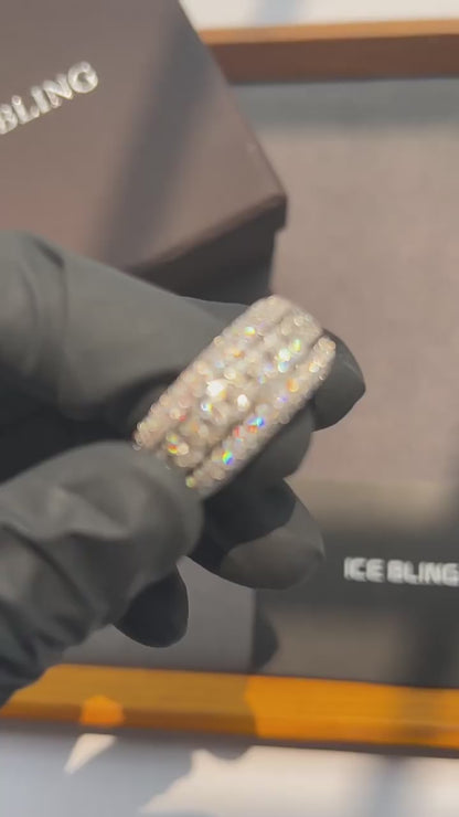 SpinFlex Iced Link Ring