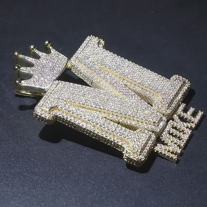 Custom King’s Letter Pendant