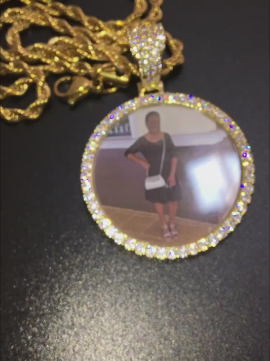 Golden Moment Custom Pendant